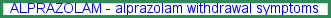 Alprazolam for pain